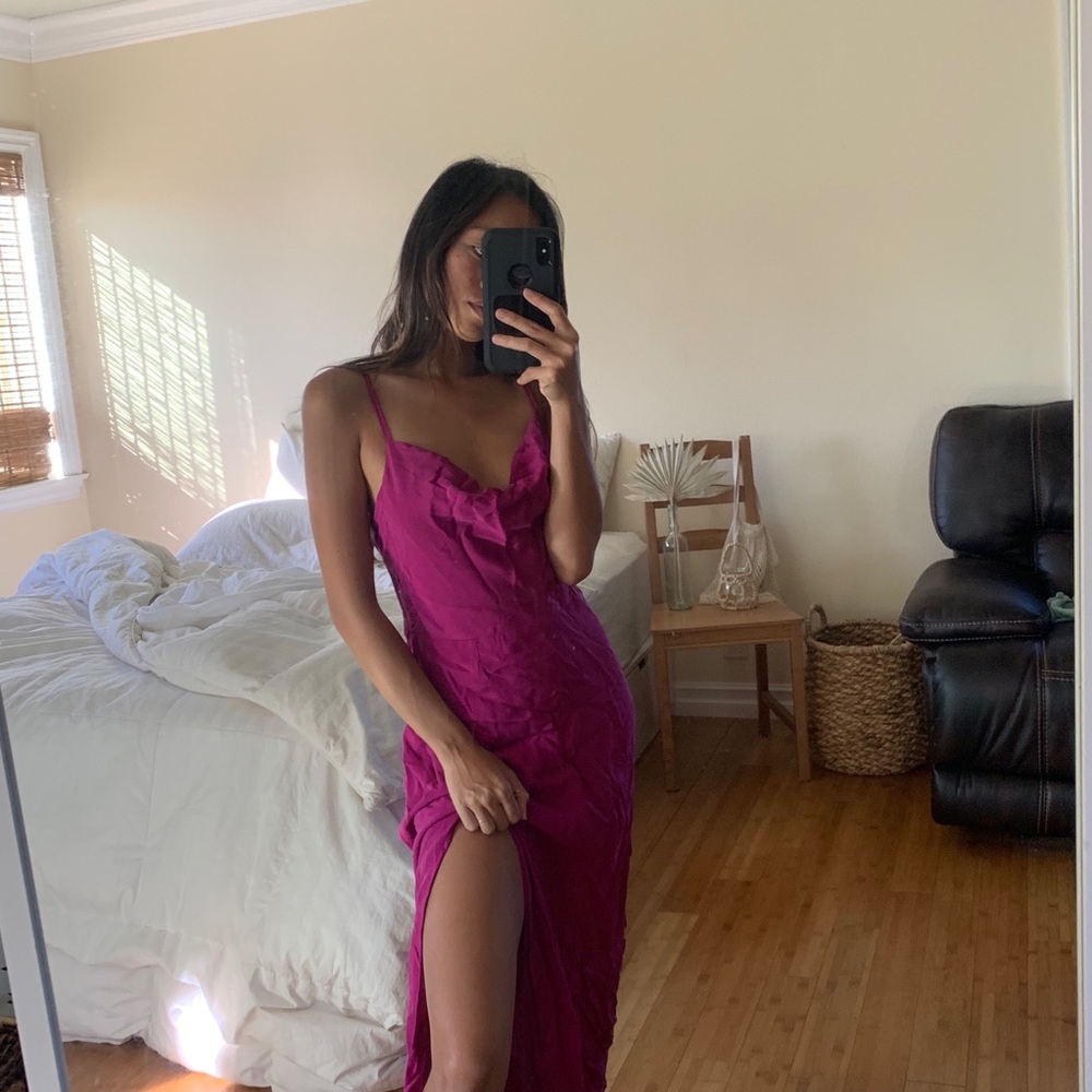 Cleobella Pink Maxi Dress